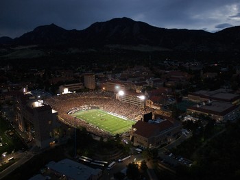 Folsom Field Aerial Poster