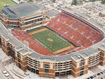 Oklahoma State Cowboys at Boone Pickens Stadium Poster