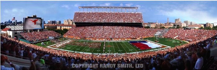 2006 Opening Day Texas Longhorns Panoramic Poster