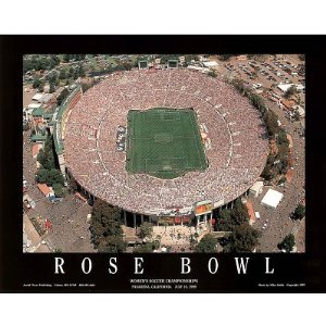 Rose Bowl Aerial Poster