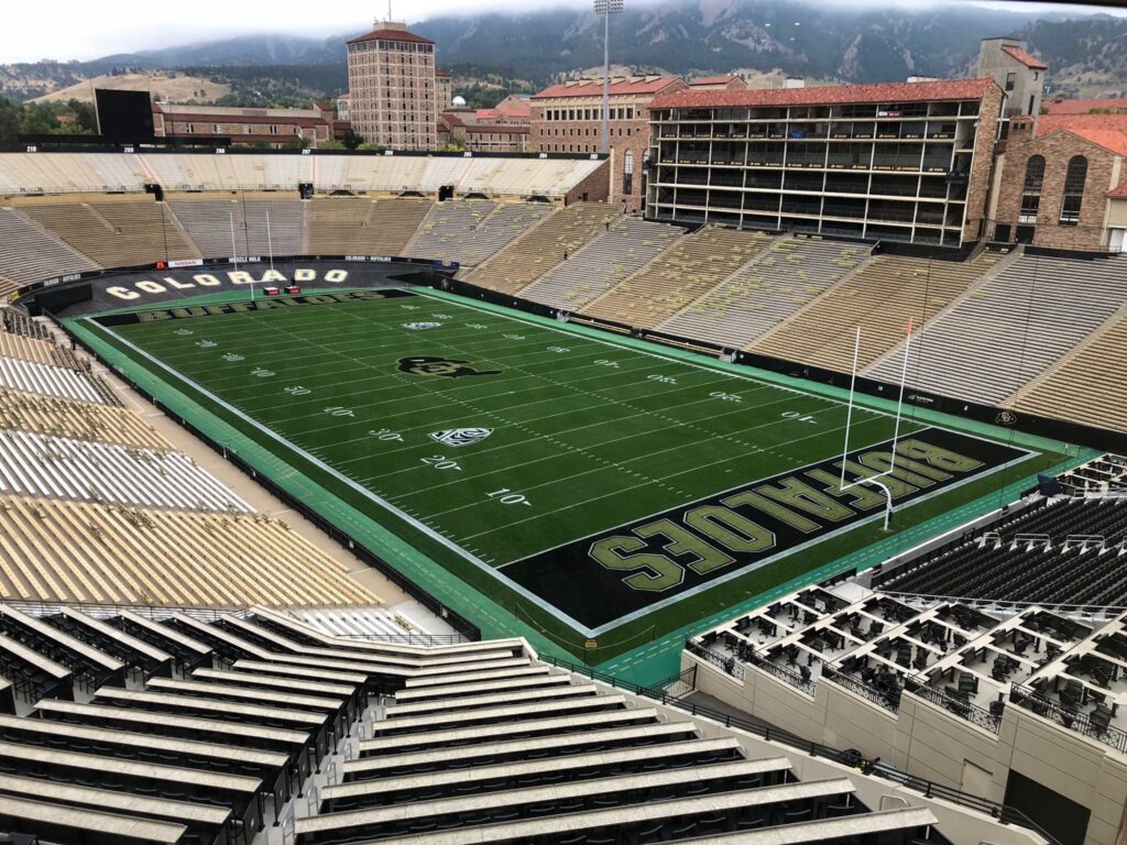 Folsom Field Facts, figures, pictures and more of the Colorado