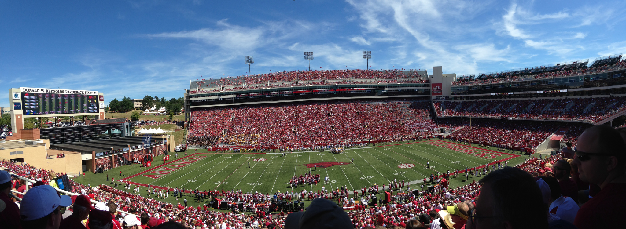 Razorback Stadium Facts, figures, pictures and more of the Arkansas